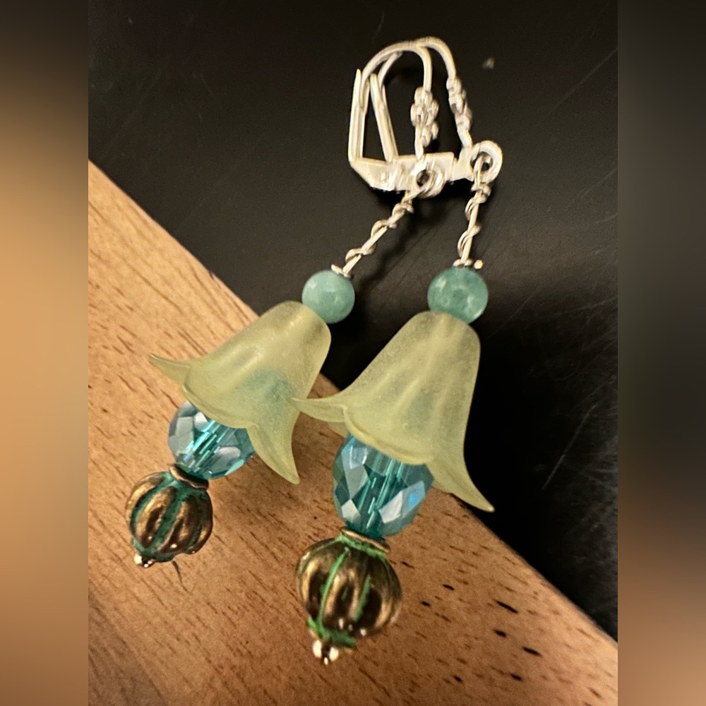Earrings made by Jojo
